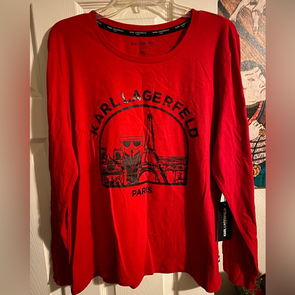 NWT Karl Lagerfeld top